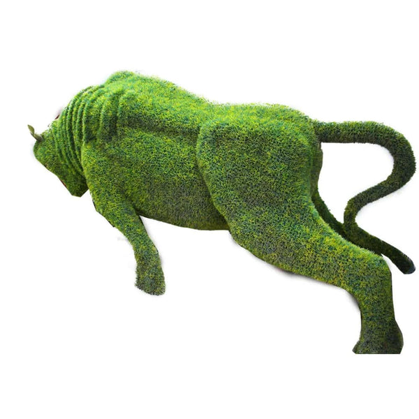 Artificial Topiary Animal Rhinoceros Boxwood (various Sizes) – Vertical 