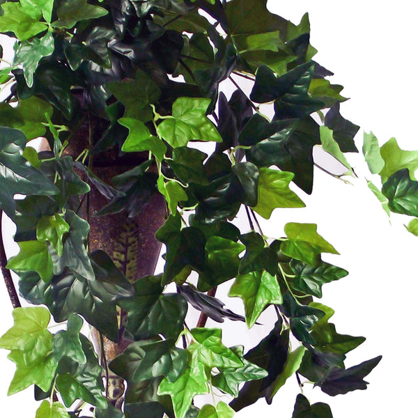 Artificial Varigated Ivy Hanging Bush Astoria Grand Size: 28 H x 8 W x 10 D