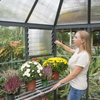 Image of Oasis Hex Greenhouse Inside View