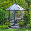 Image of Oasis Hex Greenhouse In The Garden