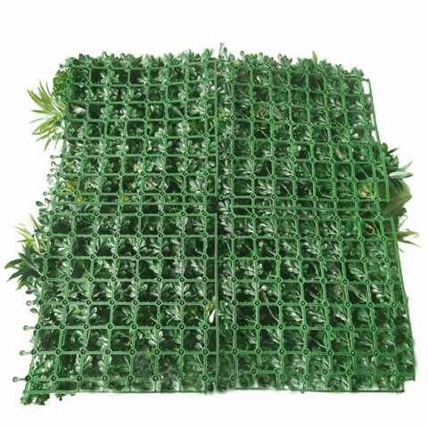 vertical artificial green wall backing frame