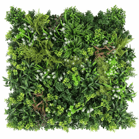 vertical artificial green wall main view