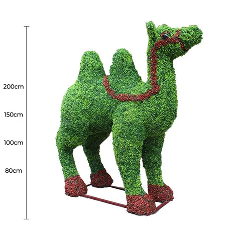 fake topiary animals sizes