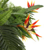 Image of Artificial Hanging Tropical Plant Arrangement Foliage 2