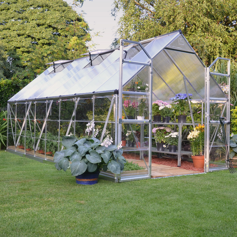 Balance Greenhouse full view - silver