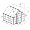 Image of maze 8x8 balance green house dimensions