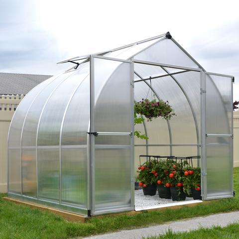 Palram Bella 8x8 Greenhouse Full View