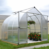 Image of Palram Bella 8x8 Greenhouse Full View