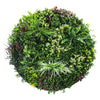 Image of Colour Fresh Artificial Green Wall Disc 100cm Black Main View