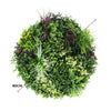 Image of Colour Fresh Artificial Green Wall Disc 80cm Black Diameter