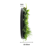 Image of Country Fern Artificial Green Wall Disc UV Stabilised