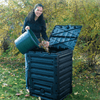 Image of garantia eco master composter in garden