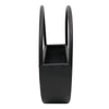 Image of Half circle wall planter 35cm end view