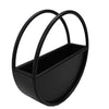 Image of Half circle wall planter 35cm side view