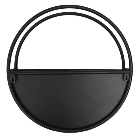 Half circle wall planter 45cm back view