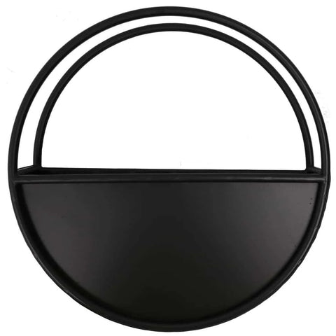 Half circle wall planter 45cm front view