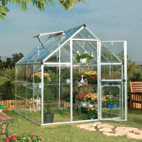 Palram Harmony Greenhouse 6x8 Full View