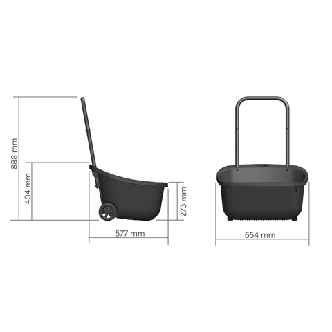 Maze Composting Cart Dimensions