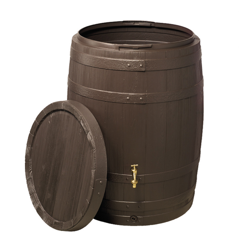 Barrel Water Tank With Lid