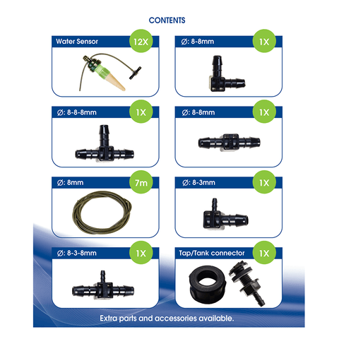 Maze Moisture Sensing Automatic Drip Irrigation System