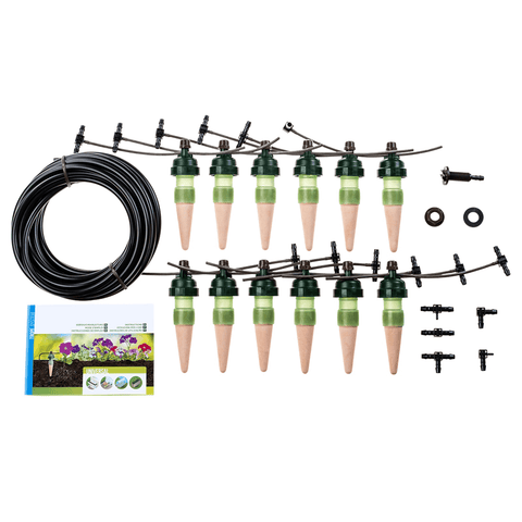 Maze Moisture Sensing Automatic Drip Irrigation System