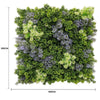 Image of Artificial Purple And Green Moss Wall Panel Dimensions