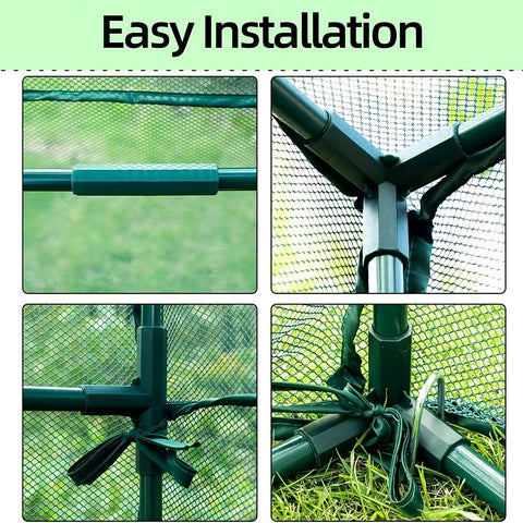 crop cage easy installation