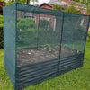 Image of crop cage medium in garden