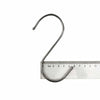 Image of Stainless Steel Hanging S Hooks 25 Pieces Dimensions Image 1