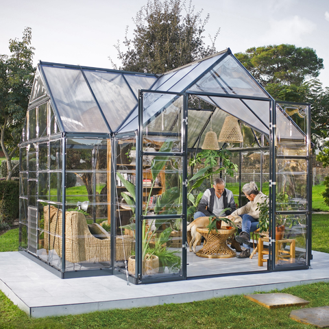 Palram Victory Greenhouse Entrance View