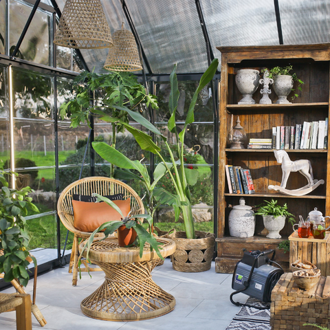 Palram Victory Greenhouse Inside View