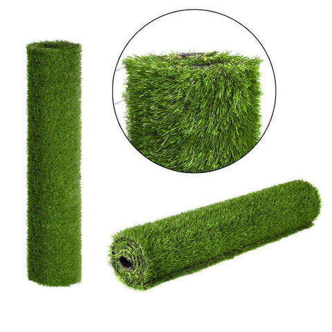 20SQM Lifelike Artificial Grass 1m x 20m Roll, 30mm Thick