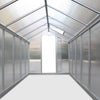 Image of 4.2m x 1.9m Polycarbonate Aluminium Greenhouse