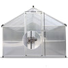 Image of 4.2m x 2.5m Polycarbonate Aluminium Greenhouse