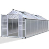 Image of 4.7m x 2.5m Polycarbonate Aluminium Greenhouse