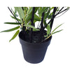 Image of Artificial Black Bamboo Tree With Real Touch Leaves - 160cm