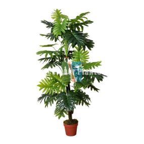 Artificial Multi Trunk Split Leaf King Philodendron 150cm