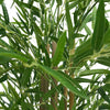 Image of Artificial Real Touch Bamboo Leaves On Natural Trunk 150cm