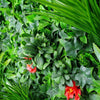 Image of Artificial Tropical Hibiscus Vertical Garden Sample