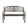 Image of Gardeon Cast Iron Victorian Garden Bench Seat - Bronze