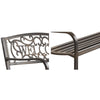 Image of Gardeon Cast Iron Welcome Garden Bench Seat - Bronze