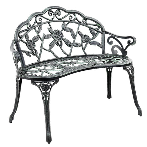 Gardeon Victorian Outdoor Garden Bench Seat – Green