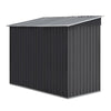 Image of Giantz 2.35 x 1.31m Steel Base Garden Shed - Grey