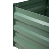 Image of Green Fingers 150 x 90cm Galvanised Steel Garden Bed - Green