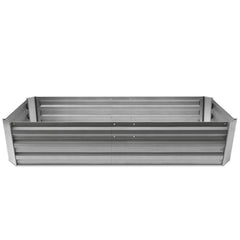 Green Fingers 150 x 90cm Raised Garden Bed - Light Grey