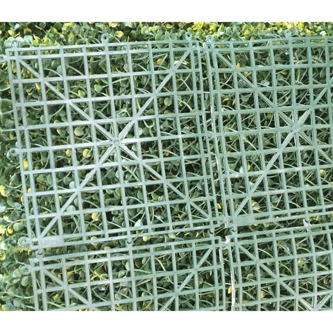 OPEN BOX of 6 x Artificial Boxwood Hedge 1m Panels UV Stabilised