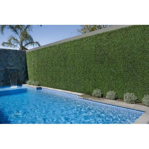 OPEN BOX of 6 x Artificial Boxwood Hedge 1m Panels UV Stabilised