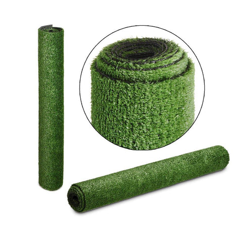 Primeturf Artificial Synthetic Grass 1 x 10m 15mm - Olive Green