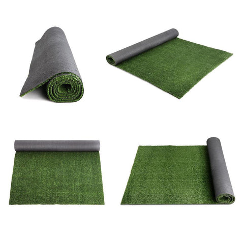 Primeturf Artificial Synthetic Grass 1 x 10m 15mm - Olive Green