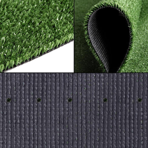 Primeturf Artificial Synthetic Grass 1 x 10m 15mm - Olive Green